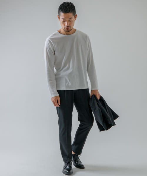 URBAN RESEARCH ROSSO(URBAN　RESEARCH　ROSSO（MEN）)/『MADE IN JAPAN』『XLサイズあり』シルケットスムースロングTシャツ/img30