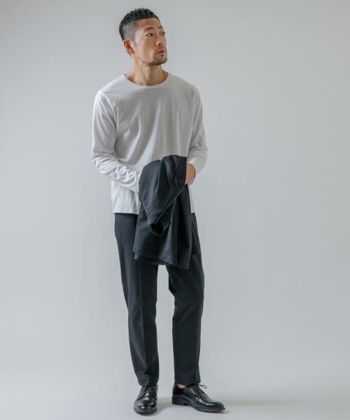 URBAN RESEARCH ROSSO(URBAN　RESEARCH　ROSSO（MEN）)/『MADE IN JAPAN』『XLサイズあり』シルケットスムースロングTシャツ/img31