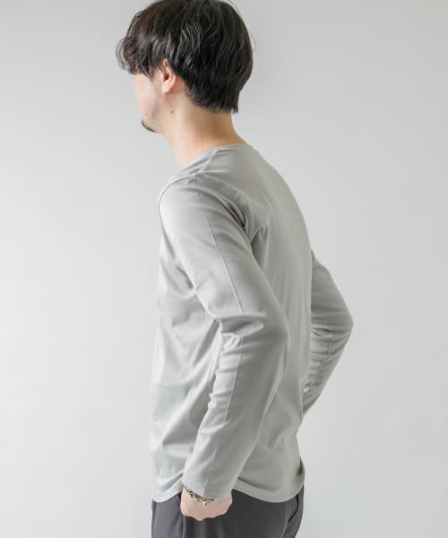 URBAN RESEARCH ROSSO(URBAN　RESEARCH　ROSSO（MEN）)/『MADE IN JAPAN』『XLサイズあり』シルケットスムースロングTシャツ/img34