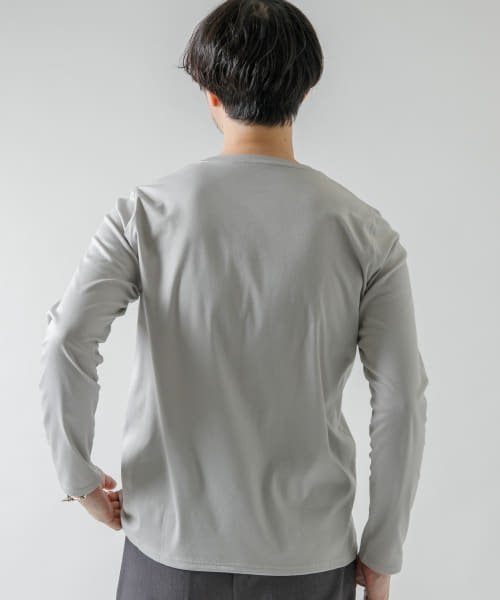 URBAN RESEARCH ROSSO(URBAN　RESEARCH　ROSSO（MEN）)/『MADE IN JAPAN』『XLサイズあり』シルケットスムースロングTシャツ/img36