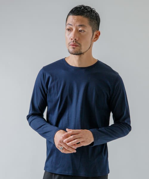 URBAN RESEARCH ROSSO(URBAN　RESEARCH　ROSSO（MEN）)/『MADE IN JAPAN』『XLサイズあり』シルケットスムースロングTシャツ/img40