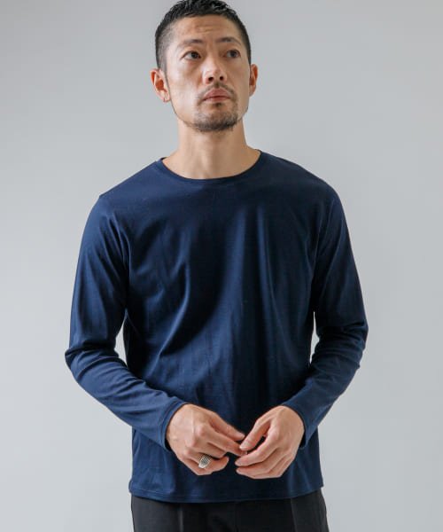 URBAN RESEARCH ROSSO(URBAN　RESEARCH　ROSSO（MEN）)/『MADE IN JAPAN』『XLサイズあり』シルケットスムースロングTシャツ/img41