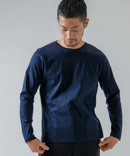 URBAN RESEARCH ROSSO(URBAN　RESEARCH　ROSSO（MEN）)/『MADE IN JAPAN』『XLサイズあり』シルケットスムースロングTシャツ/img42