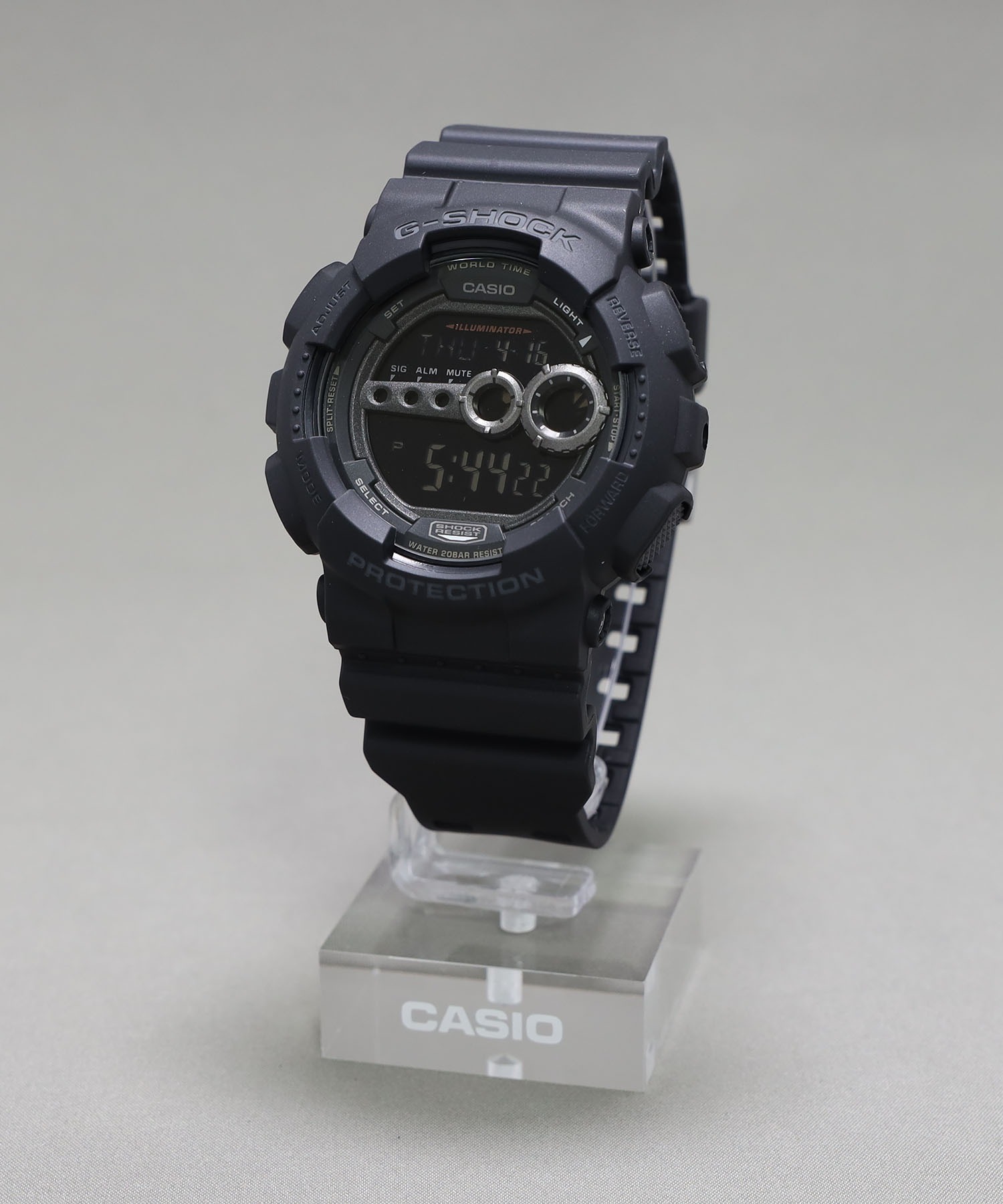 【美品 箱有】G-SHOCK メンズ 腕時計 CASIO GD-100-1BJF