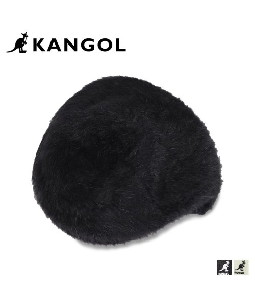 KANGOL(KANGOL)/カンゴール KANGOL ハンチング 帽子 ベレー帽 メンズ レディース ファー FURGORA 504 ブラック アイボリー 黒 108－169202/img08