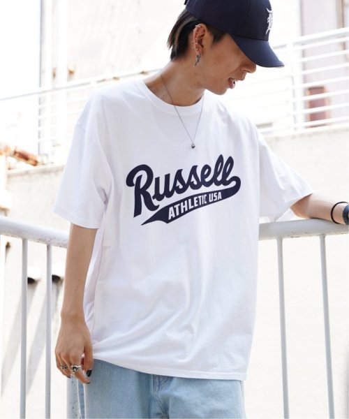 VENCE　EXCHANGE(ヴァンス　エクスチェンジ)/RUSSELL ATHLETIC ラッセルアスレチック フロントロゴTシャツ/img20