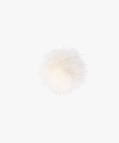 OVERRIDE(OVERRIDE)/OVERRIDE  FAKEFUR POMPOM TOS/img03