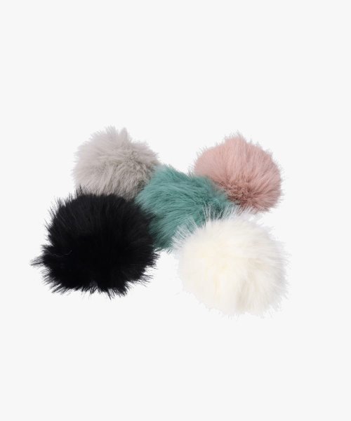 OVERRIDE(OVERRIDE)/OVERRIDE  FAKEFUR POMPOM TOS/img07