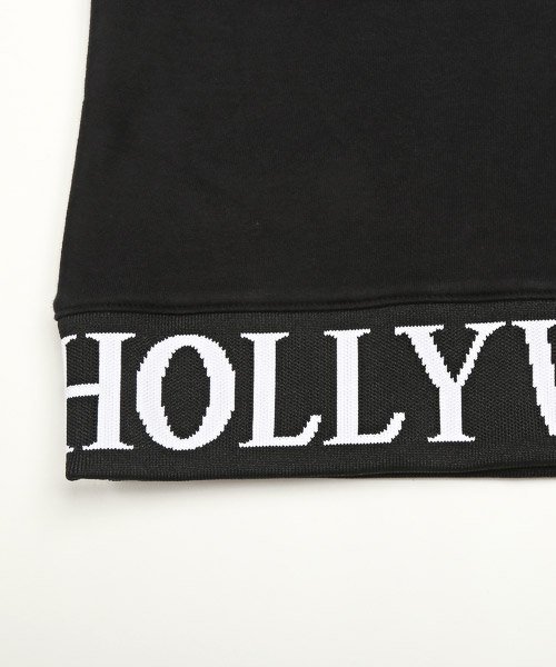 LUXSTYLE(ラグスタイル)/Hollywood rich.& ジャガードリブ刺繍ロンT/ロンT メンズ 長袖Tシャツ ジャガード 刺繍 星 スター/img15