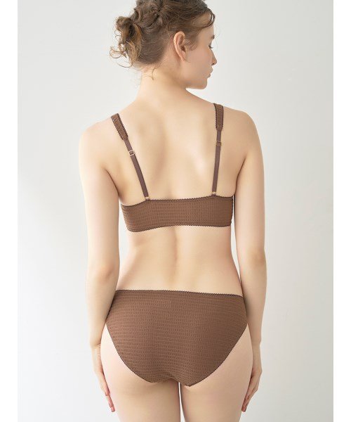 LILY BROWN Lingerie(LILY BROWN Lingerie)/【LILY BROWN Lingerie】フラッフィーワッフル ノンワイヤーブラ・ショーツセット/img06