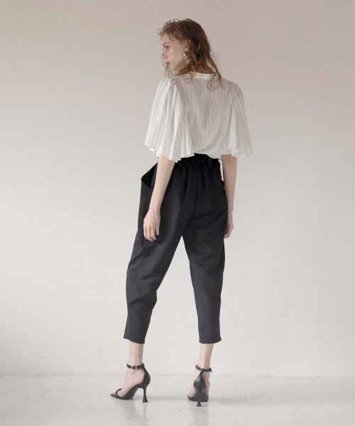 MIELI INVARIANT(ミエリ インヴァリアント)/Pegtop Trousers Belt Pants/img32