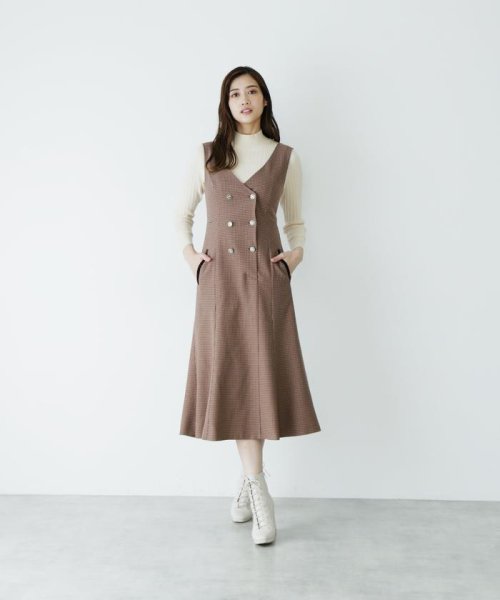 JILL by JILL STUART(ジル バイ ジル スチュアート)/ウーリッシュチェックワンピース/img24