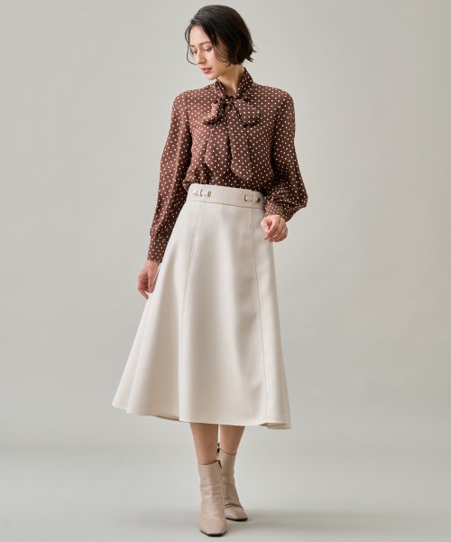 セール】ブライトツイルベルトモチーフスカート(504893515) | アナイ  