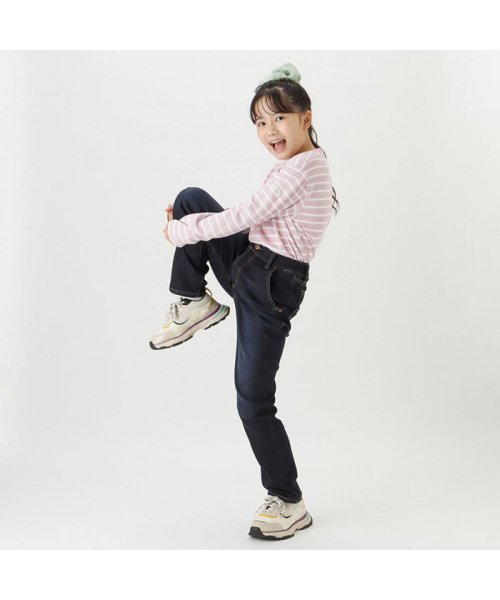 MAC HOUSE(kid's)(マックハウス（キッズ）)/NAVY ネイビー デニムシャギーボンディングパンツ M22524D/img01