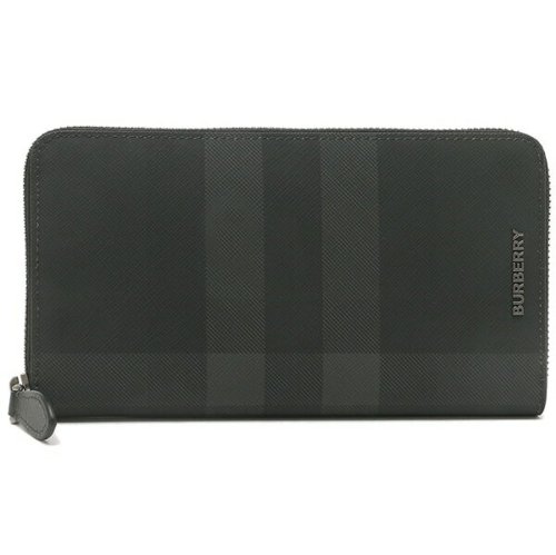 バーバリー 長財布 ダークグレー メンズ BURBERRY 8054820 8064586 8070254 A1208 BURBERRY バーバリー 長財布 ダークグレー メンズ
