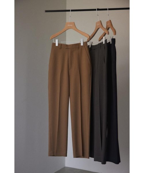 BLACK BY MOUSSY(ブラックバイマウジー)/center press pants/img10