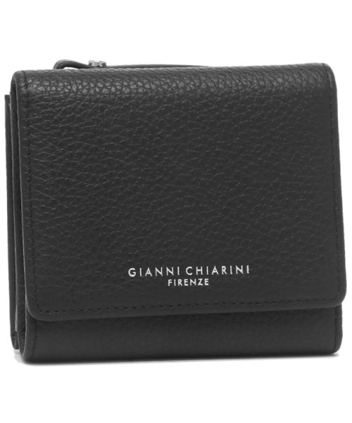 GIANNI CHIARINI(ジャンニキアリーニ)/ジャンニキアリーニ 三つ折り財布 コンパクト財布 ブラック レディース GIANNI CHIARINI PF5080 GRN NERO/img01