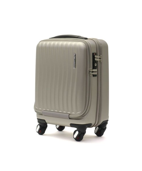 フリクエンター クラムアドバンス FREQUENTER スーツケース CLAM ADVANCE 機内持ち込み 23L 1－217 ジップポケット ×1