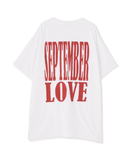 LHP(エルエイチピー)/September/セプテンバー/LOVE Tシャツ/img04