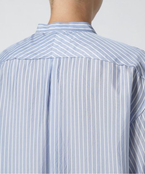 B'2nd(ビーセカンド)/John Mason Smith (ジョンメイソンスミス) WASHED CUPRO STRIPE CLASSIC BANDED COLLA/img08