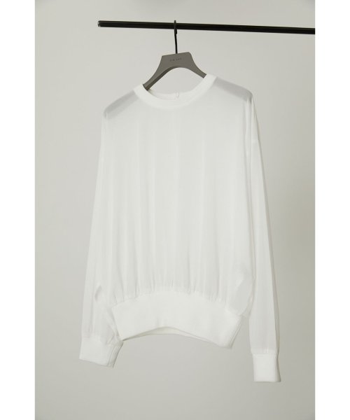 RIM.ARK(リムアーク)/Sheer rib docking tops/img11