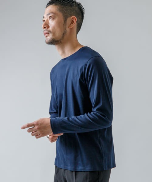 URBAN RESEARCH ROSSO(URBAN　RESEARCH　ROSSO（MEN）)/『MADE IN JAPAN』『XLサイズあり』シルケットスムースロングTシャツ/img43