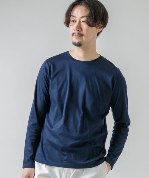 URBAN RESEARCH ROSSO(URBAN　RESEARCH　ROSSO（MEN）)/『MADE IN JAPAN』『XLサイズあり』シルケットスムースロングTシャツ/img48