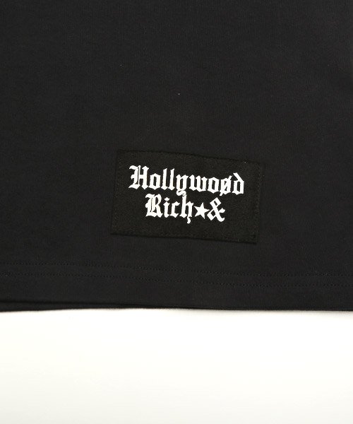 LUXSTYLE(ラグスタイル)/Hollywood rich.& パンクベアー特殊箔プリントロンT/ロンT メンズ 長袖Tシャツ プリント テディベア ロゴ/img13