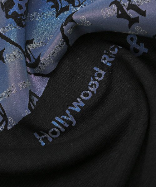 LUXSTYLE(ラグスタイル)/Hollywood rich.& パンクベアー特殊箔プリントロンT/ロンT メンズ 長袖Tシャツ プリント テディベア ロゴ/img14