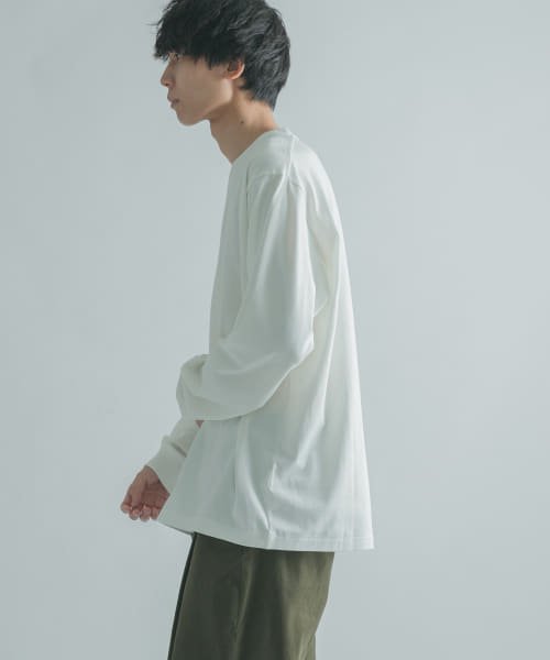 URBAN RESEARCH DOORS(アーバンリサーチドアーズ)/FORK&SPOON　ソフトタッチクルーネックTシャツ/img01