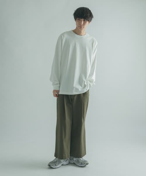 URBAN RESEARCH DOORS(アーバンリサーチドアーズ)/FORK&SPOON　ソフトタッチクルーネックTシャツ/img05