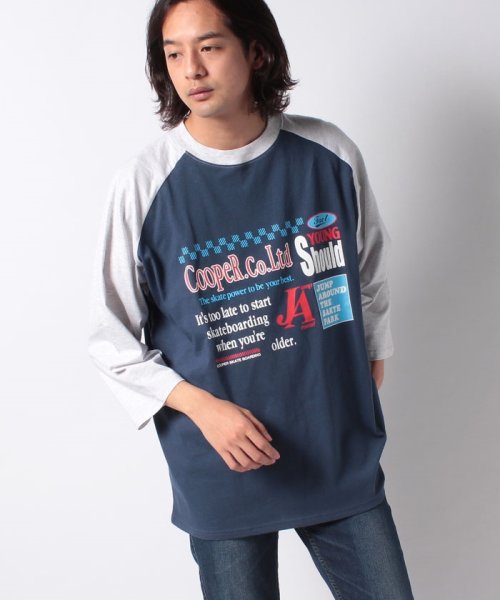 WHO'S WHO GALLERY(フーズフーギャラリー)/【WHO'S WHO gallery】COOPER FACT LTDラグランTEE/img06