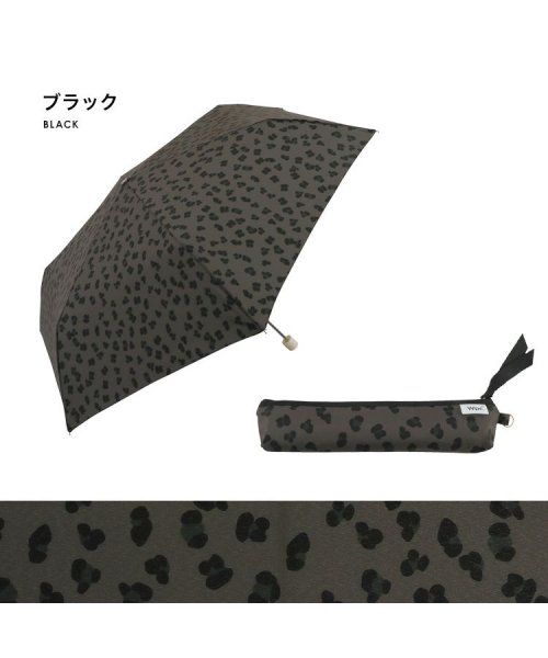 Wpc．(Wpc．)/【Wpc.公式】雨傘 レオパード ミニ  50cm 晴雨兼用 レディース 傘 折りたたみ 折り畳み 折りたたみ傘/img07