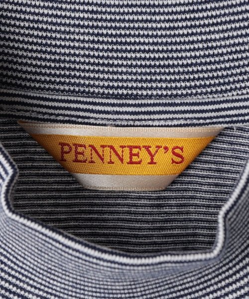 SHIPS MEN(シップス　メン)/*【SHIPS別注】PENNEYS: FOX ロゴ ワッペン ソリッド / マイクロボーダー モックネック Tシャツ (ロンT)/img31