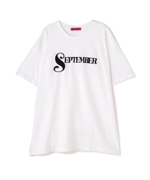 LHP(エルエイチピー)/September/セプテンバー/刺繍Tシャツ/img02