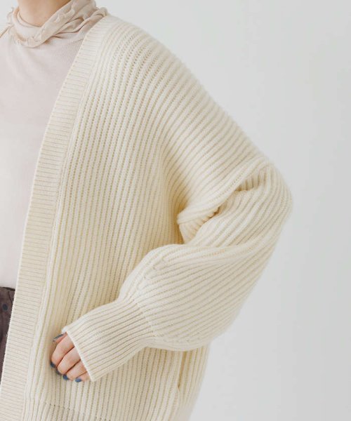 片畔ニットガウンカーディガン 片畔ニットガウンカーディガン 片畔ニットガウンカーディガン UOI1323290585(10082円)