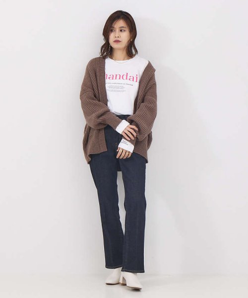 片畔ニットガウンカーディガン 片畔ニットガウンカーディガン 片畔ニットガウンカーディガン UOI1323290585(10082円)