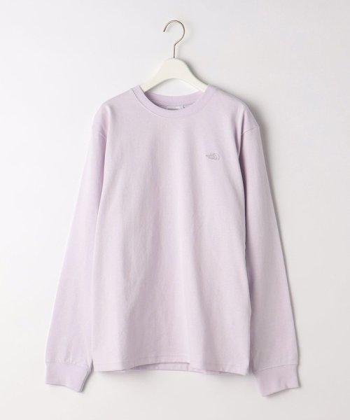 green label relaxing(グリーンレーベルリラクシング)/【WEB限定】＜ THE NORTH FACE ＞ ロングスリーブ ロゴ Tシャツ/img08