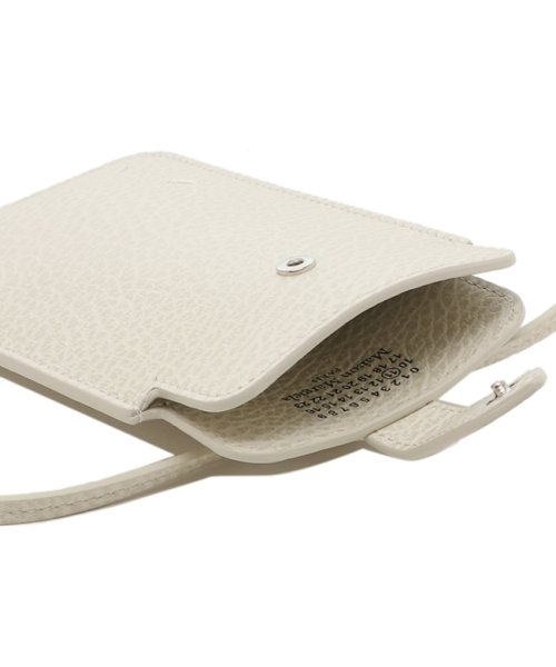 メゾンマルジェラ フォンケース 携帯ケース ネックポーチ ベージュ メンズ レディース Maison Margiela SA3VZ0001 P4455 T200 Maison Margiela メゾンマルジェラ フォンケース 携帯ケース ネックポーチ ベージュ メンズ レディース SA3VZ0001 P4455