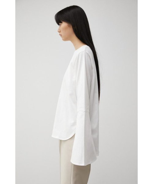 AZUL by moussy(アズールバイマウジー)/SLIT FLARE SLEEVE CUT TOPS/img05