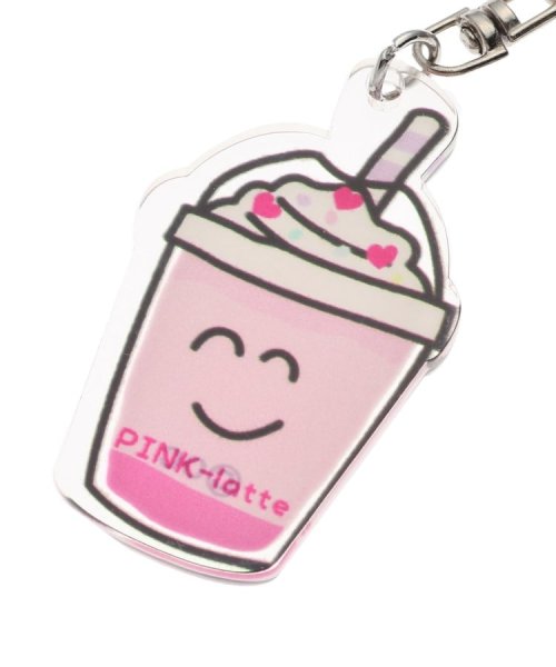 PINK-latte(ピンク　ラテ)/【おえかきさん×ぴんくらて】コラボ キーホルダー/img03