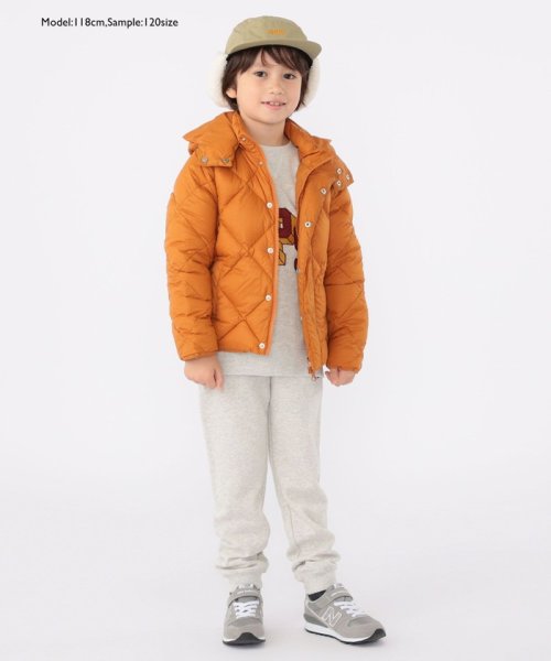 SHIPS KIDS(シップスキッズ)/*【SHIPS KIDS別注】TAION:100～140cm / フーディー ダウン ジャケット/img17