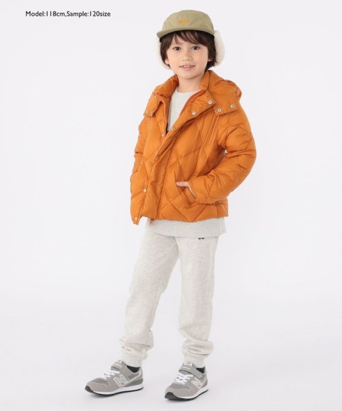 SHIPS KIDS(シップスキッズ)/*【SHIPS KIDS別注】TAION:100～140cm / フーディー ダウン ジャケット/img20