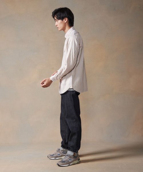 J.PRESS MENS(J．プレス　メンズ)/オーガニックコットン ダブルチューブマルチストライプ シャツ/img01