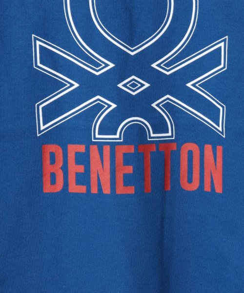 BENETTON (UNITED COLORS OF BENETTON BOYS)(ユナイテッド　カラーズ　オブ　ベネトン　ボーイズ)/【GREEN B】キッズロゴプリント長袖Tシャツ・カットソーB/img08