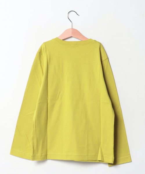 BENETTON (UNITED COLORS OF BENETTON BOYS)(ユナイテッド　カラーズ　オブ　ベネトン　ボーイズ)/【GREEN B】キッズロゴプリント長袖Tシャツ・カットソーB/img14