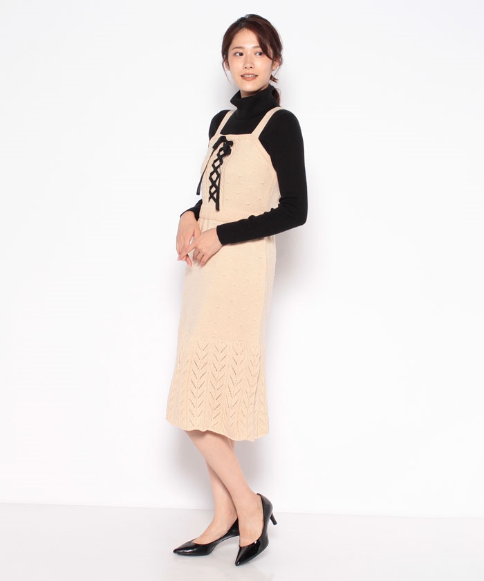 シュープリーム ララ レースアップワンピース Kseibi Com