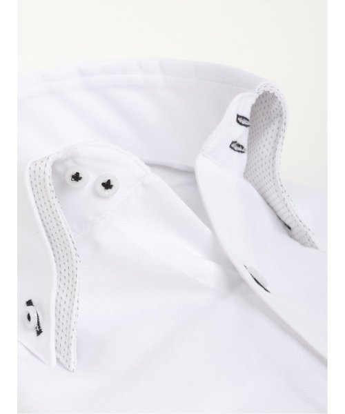 TAKA-Q(タカキュー)/形態安定 吸水速乾 スタンダードフィット 2枚衿ドゥエ 長袖 シャツ メンズ ワイシャツ ビジネス yシャツ 速乾 ノーアイロン 形態安定/img01