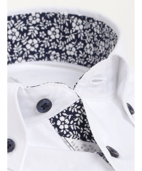 TAKA-Q(タカキュー)/形態安定 スタンダードフィット ショートボタンダウン 長袖 シャツ メンズ ワイシャツ ビジネス yシャツ 速乾 ノーアイロン 形態安定/img01