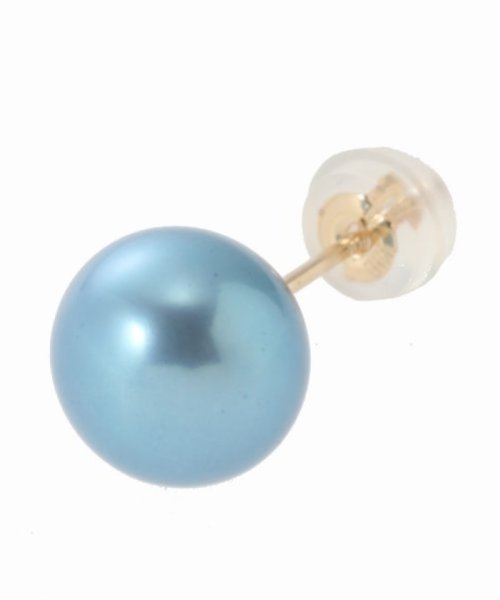 インディゴパール8mm1粒ピアスK10(両耳) インディゴパール8mm1粒ピアスK10(両耳) BCD1402172373 (10725円)